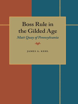 cover image of Boss Rule in the Gilded Age